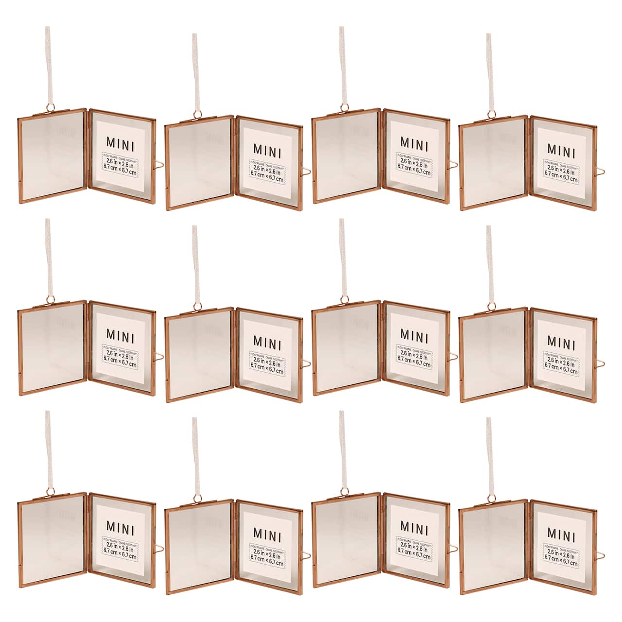 12 Pack: Mini Square Float Frame by Studio Décor®